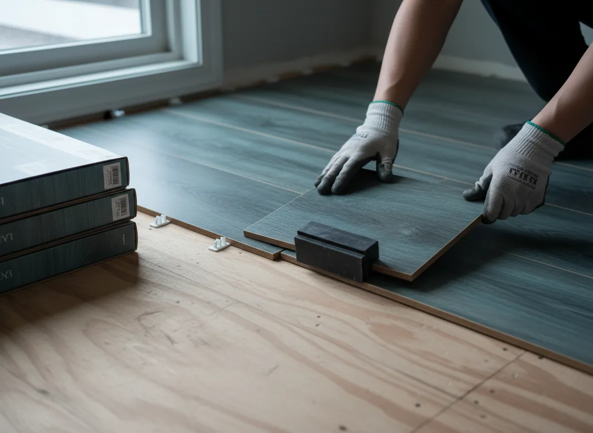 Luxury Vinyl Plank Installation company in Earlham, IA